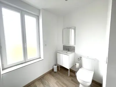 Salle de bains dans l'établissement 180A - Duplex T2 Tout Confort du Gond - 45 m2