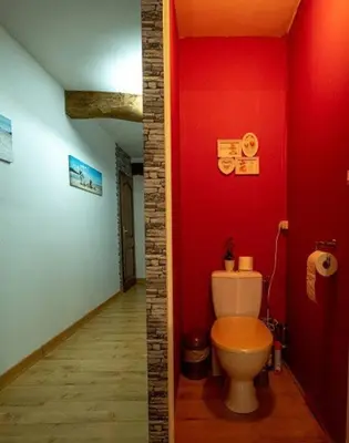 Salle de bains dans l'établissement Cœur de Charente maritime, le grand horizon
