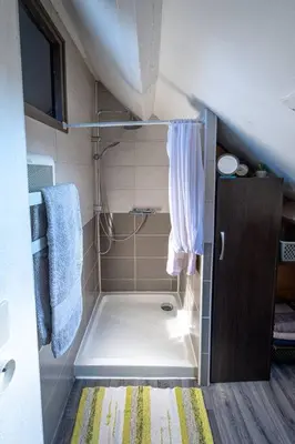 Salle de bains dans l'établissement Cœur de Charente maritime, le grand horizon