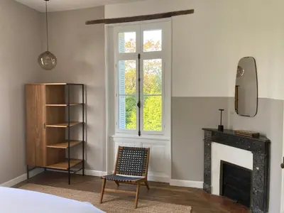 Un ou plusieurs lits dans un hébergement de l'établissement Villa Paignon