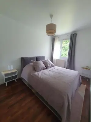 Un ou plusieurs lits dans un hébergement de l'établissement Maison à Poitiers - Futuroscope