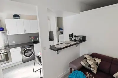 Cuisine ou kitchenette dans l'établissement Appartement cosy 2 pièces hyper centre