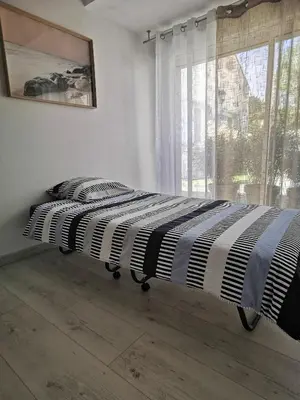Un ou plusieurs lits dans un hébergement de l'établissement Escapade charentaise