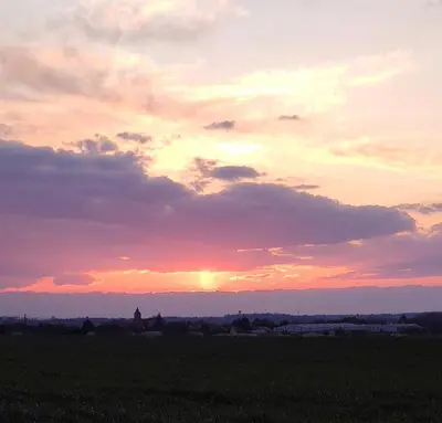 Paysage naturel près de la maison de vacances