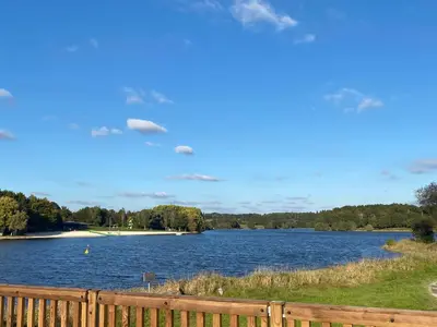 Paysage naturel près de le camping