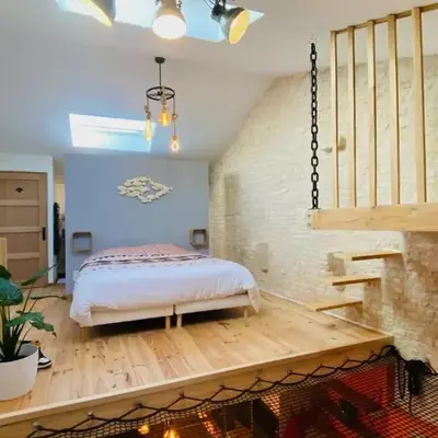 L'atelier - Duplex Gîte de charme avec Spa La Rochelle