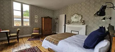 Un ou plusieurs lits dans un hébergement de l'établissement Villa Mitsou