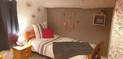 Un ou plusieurs lits dans un hébergement de l'établissement La Maison de Philomène