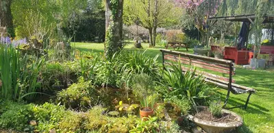 Jardin de l'établissement La Maison de Philomène