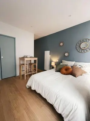 Un ou plusieurs lits dans un hébergement de l'établissement Le Loulou de La Rochelle
