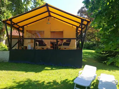 Jardin de l'établissement Romantic Safari Tent Lodge