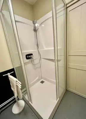 Salle de bains dans l'établissement Charmante charentaise