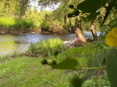 Paysage naturel près de la maison de vacances