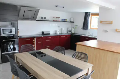 Cuisine ou kitchenette dans l'établissement l'Escapade Charentaise