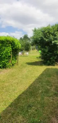 Jardin de l'établissement l'Escapade Charentaise