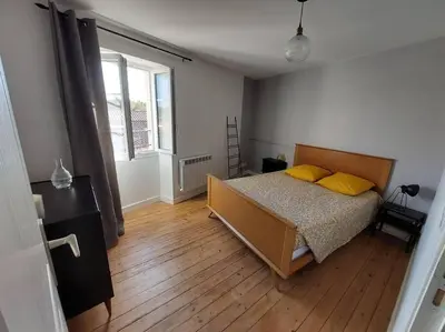 Un ou plusieurs lits dans un hébergement de l'établissement La maisonnette du marais