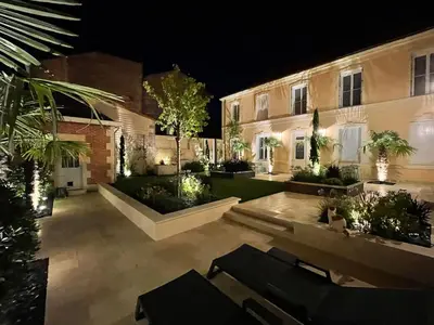 Jardin de l'établissement Nouvelle Vague
