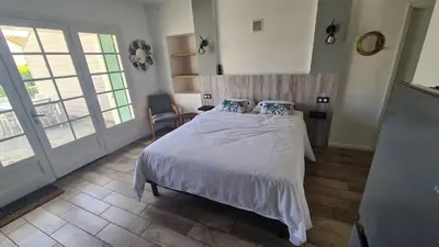 Un ou plusieurs lits dans un hébergement de l'établissement Gîtes de 2 à 11 personnes au Domaine d'USSON