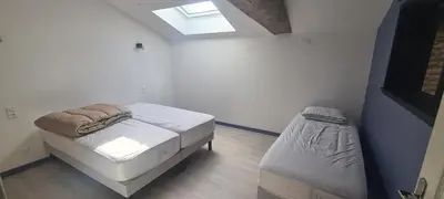 Un ou plusieurs lits dans un hébergement de l'établissement Gîtes de 2 à 11 personnes au Domaine d'USSON