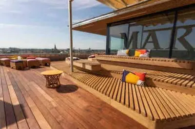 Balcon ou terrasse dans l'établissement Coquette maison & extérieur