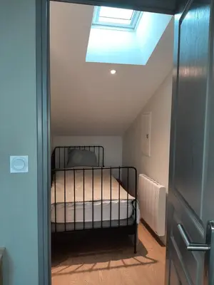 Un ou plusieurs lits dans un hébergement de l'établissement La Maison d'Albert et Julia à 12 mn du Futuroscope