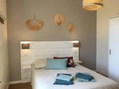 Un ou plusieurs lits dans un hébergement de l'établissement Villa Elda