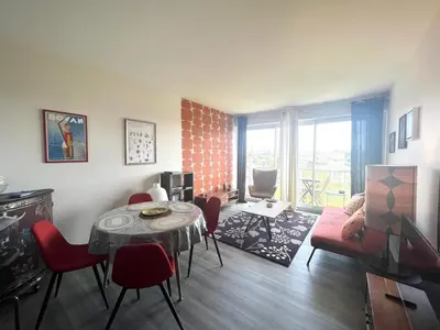 Coin salon dans l'établissement Le Rétro - Splendide appartement