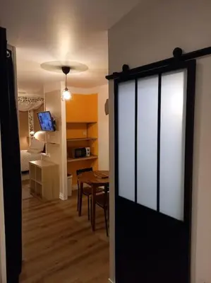 Cuisine ou kitchenette dans l'établissement La Grelauderie 6