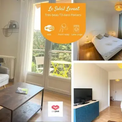 Le Soleil Levant - Beau T3 moderne et lumineux