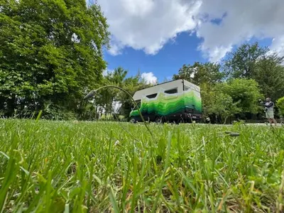 Jardin de l'établissement CAMPING ANIMAL KING