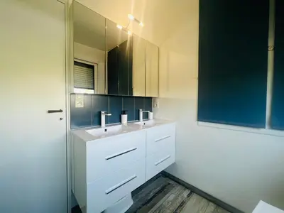 Cuisine ou kitchenette dans l'établissement Le Cottage - Jolie Maison à Buxerolles