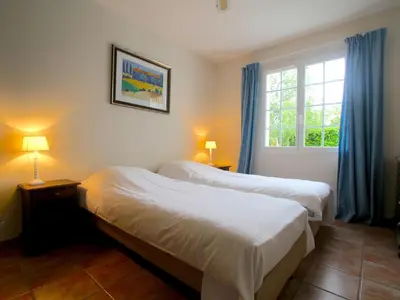 Un ou plusieurs lits dans un hébergement de l'établissement Villa in France with Private Pool