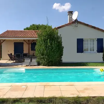 Villa with garden near beautiful golf course