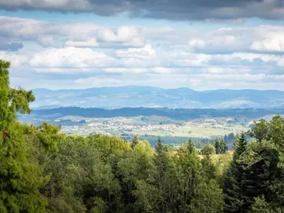 Paysage naturel près de la villa