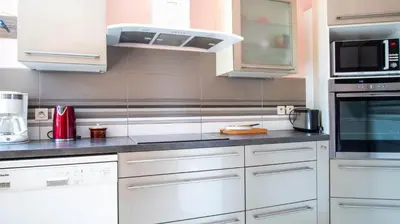 Cuisine ou kitchenette dans l'établissement Appartement de caractère au cœur de Poitiers