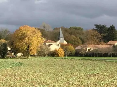 Paysage naturel près de la maison de vacances