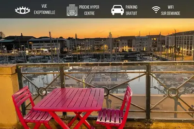 Lever ou coucher de soleil vu de l'appartement ou à proximité