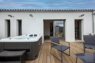 Plan de l'établissement Un cocon climatisé avec jacuzzi