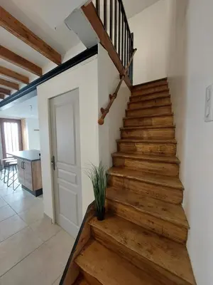 Plan de l'établissement Maison plein centre COULON MARAIS POITEVIN