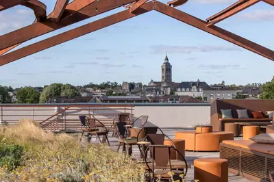 Balcon ou terrasse dans l'établissement Chez T-E-O
