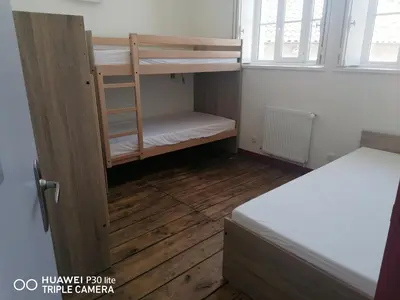 Un ou plusieurs lits dans un hébergement de l'établissement Gite d'Etape de Chirac