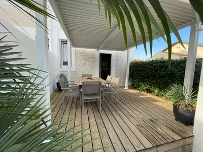 Terrasse ou espace extérieur de l'établissement Maison de plage
