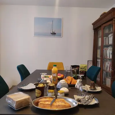 Nourriture dans le B&B/chambre d'hôtes ou à proximité