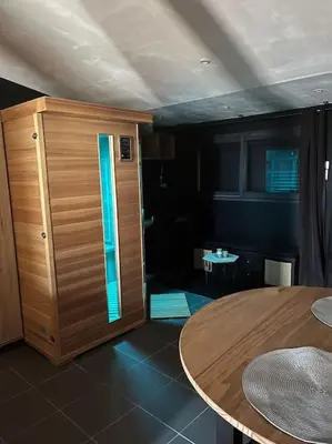 Salle de bains dans l'établissement Suite avec Sauna 36m²