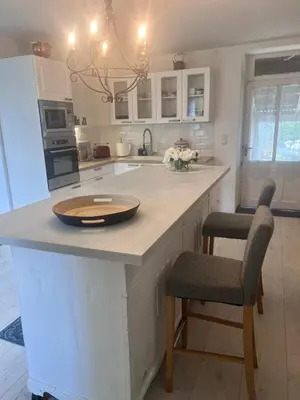 Cuisine ou kitchenette dans l'établissement Entire villa only 35 minutes from Puy du Fou