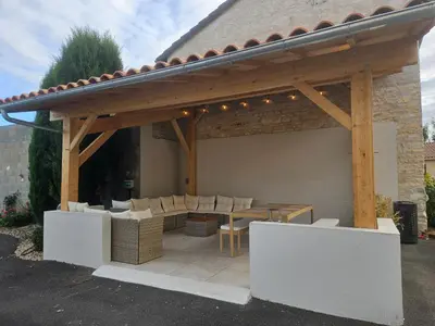 Coin salon dans l'établissement A la Gloriette