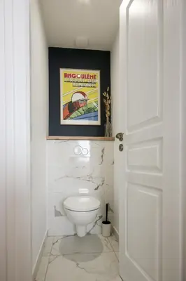 Salle de bains dans l'établissement La Belle Epoque - Proche Gare - Parking Gratuit