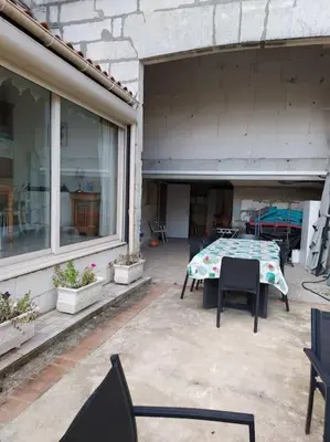 Balcon ou terrasse dans l'établissement Le lys