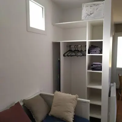 Coin salon dans l'établissement Appartement indépendant, calme 2 adultes, 2 étoiles