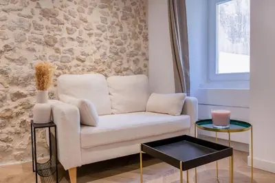 Coin salon dans l'établissement L'Écrin De L'Hyper Centre